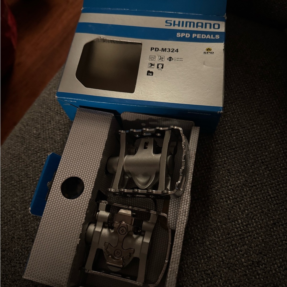 Shimano pedals PD-M324